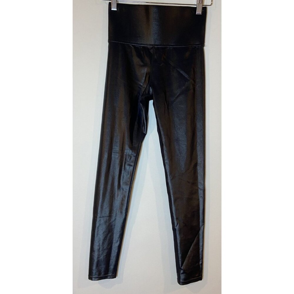 Carbon 38 Leggings High Rise Shine Black Size Small S